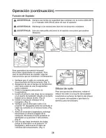 Предварительный просмотр 26 страницы Craftsman 125.12008 Operator'S Manual