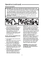 Предварительный просмотр 8 страницы Craftsman 125.12009 Operator'S Manual