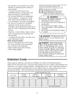 Preview for 3 page of Craftsman 125.16825 Operator'S Manual