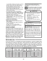 Предварительный просмотр 20 страницы Craftsman 125.38907 Operator'S Manual