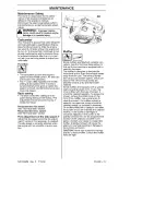 Preview for 16 page of Craftsman 125B Operator'S Manual