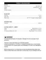 Preview for 3 page of Craftsman 126.32563 Operators Operator'S Manual