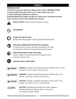 Preview for 4 page of Craftsman 126.32563 Operators Operator'S Manual