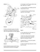 Preview for 23 page of Craftsman 126.32563 Operators Operator'S Manual