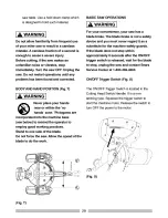 Preview for 29 page of Craftsman 126.32563 Operators Operator'S Manual