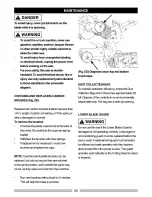 Preview for 36 page of Craftsman 126.32563 Operators Operator'S Manual