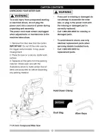 Preview for 13 page of Craftsman 126.32564 Operator'S Manual