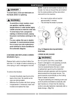 Preview for 33 page of Craftsman 126.32564 Operator'S Manual