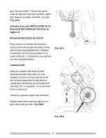 Preview for 77 page of Craftsman 126.32564 Operator'S Manual