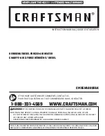 Preview for 1 page of Craftsman 1299196 Instruction Manual