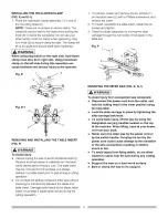 Предварительный просмотр 11 страницы Craftsman 137.212370 Operator'S Manual