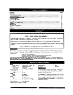 Preview for 2 page of Craftsman 137.214090 Operator'S Manual