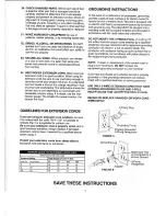 Preview for 4 page of Craftsman 137.216000 Owner'S Manual