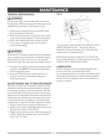 Preview for 21 page of Craftsman 137.218010 Operator'S Manual