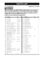 Preview for 48 page of Craftsman 137.21807 Operator'S Manual