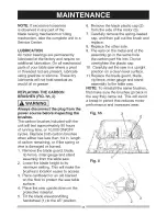 Preview for 44 page of Craftsman 137.218070 Operator'S Manual