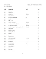 Предварительный просмотр 26 страницы Craftsman 137.218100 Operator'S Manual