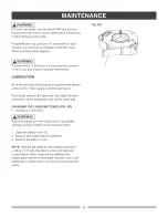 Предварительный просмотр 20 страницы Craftsman 137.219000 Operator'S Manual