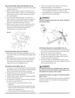 Preview for 14 page of Craftsman 137.24885 Operator'S Manual