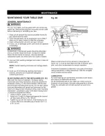 Preview for 20 page of Craftsman 137.248880 Operator'S Manual