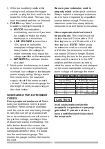 Preview for 11 page of Craftsman 137.322850 Operator'S Manual