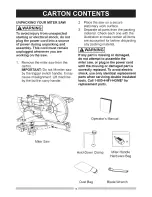 Preview for 14 page of Craftsman 137.407530 Operator'S Manual