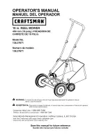 Craftsman 138.37671 Operator'S Manual preview