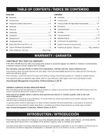 Предварительный просмотр 2 страницы Craftsman 138.74503 Operator'S Manual