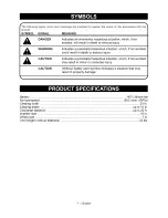 Предварительный просмотр 7 страницы Craftsman 138.88784 Operator'S Manual