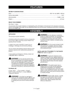 Preview for 7 page of Craftsman 138. 99005 Operator'S Manual