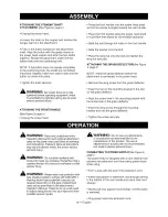 Preview for 8 page of Craftsman 138. 99005 Operator'S Manual