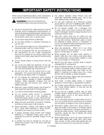 Preview for 3 page of Craftsman 138.99026 Operator'S Manual