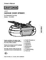 Craftsman 139.18451 Owner'S Manual preview