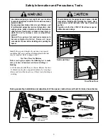 Preview for 3 page of Craftsman 139.18867 Owner'S Manual