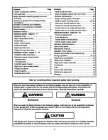 Предварительный просмотр 2 страницы Craftsman 139.53335SRT3 Owner'S Manual