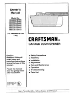 Craftsman 139.53661SRT3 Owner'S Manual preview