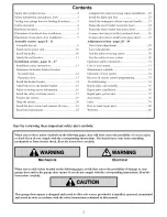 Preview for 2 page of Craftsman 139.53663SRT Owner'S Manual