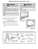 Preview for 3 page of Craftsman 139.53663SRT Owner'S Manual