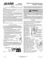 Preview for 1 page of Craftsman 139.53876 Owner'S Instructions