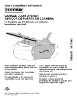 Craftsman 139.53906D Owner'S Manual preview