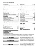 Preview for 2 page of Craftsman 139.53919 Owner'S Manual