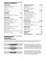 Preview for 2 page of Craftsman 139.53924 Owner'S Manual