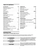 Preview for 2 page of Craftsman 139.53925DS Owner'S Manual