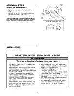 Preview for 11 page of Craftsman 139.53927 Owner'S Manual