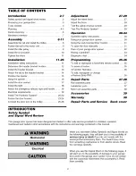 Preview for 2 page of Craftsman 139.53930DM Owner'S Manual