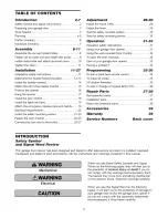 Preview for 2 page of Craftsman 139.53959SRT Owner'S Manual