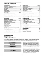 Preview for 2 page of Craftsman 139.53964SRT Owner'S Manual