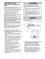 Предварительный просмотр 27 страницы Craftsman 139.5398511 Owner'S Manual