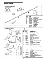 Предварительный просмотр 37 страницы Craftsman 139.5398511 Owner'S Manual