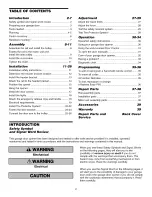 Preview for 2 page of Craftsman 139.53985DM Owner'S Manual